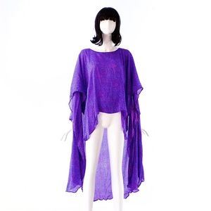 1970's Rare Chez Zvanni India SILK Caftan